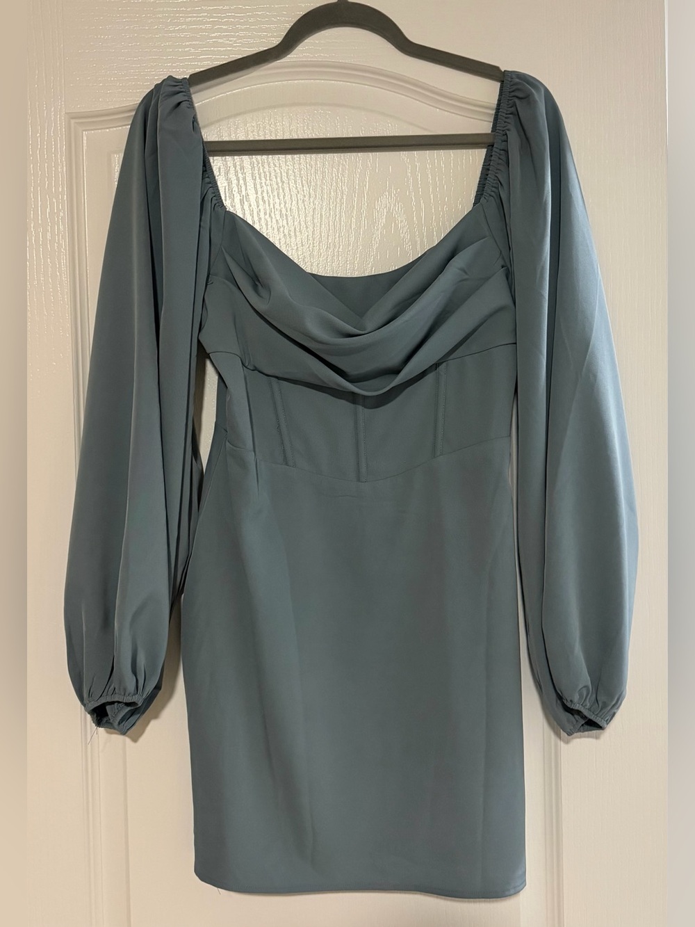 Princess Polly Lillie Long Sleeve Mini Dress